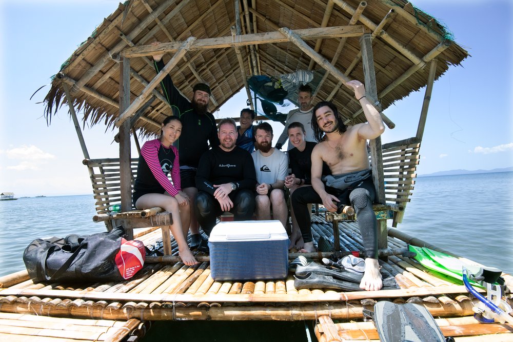 Idea Studio film crew on location in the Philippines